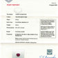 9.05x6.94mm Oval Ruby - Certificated (RUV97D)