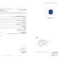 8.93x7.60mm Octagonal Madagascan Sapphire - Certificated (SACE015)