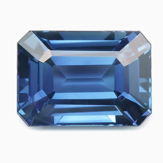 7.08x5.05mm Octagonal Madagascan Sapphire Certificated (SACE127)