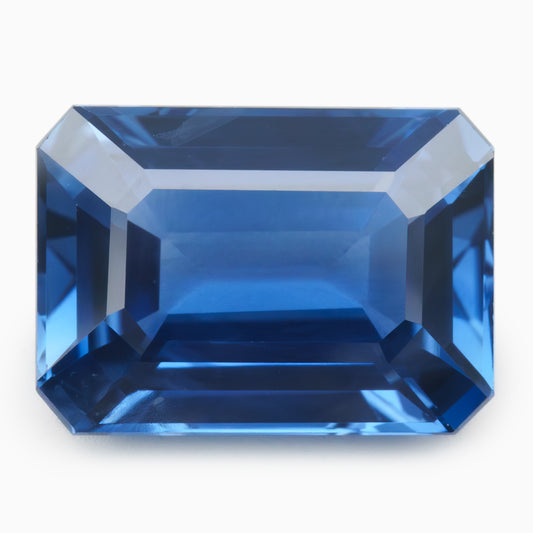 7.00x5.03mm Octagonal Madagascan Sapphire Certificated (SACE128)