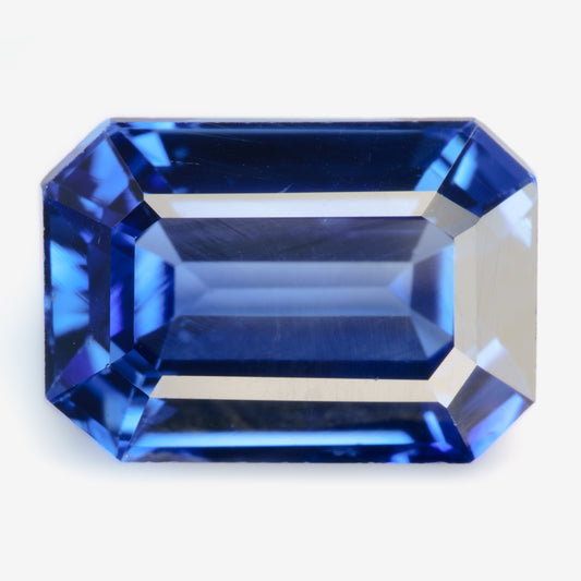 6.94x4.92mm Octagonal Ceylon Sapphire Certificated (SACE137)