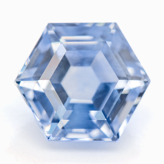6.54mm Hexagonal Ceylon Sapphire (SACHX65)