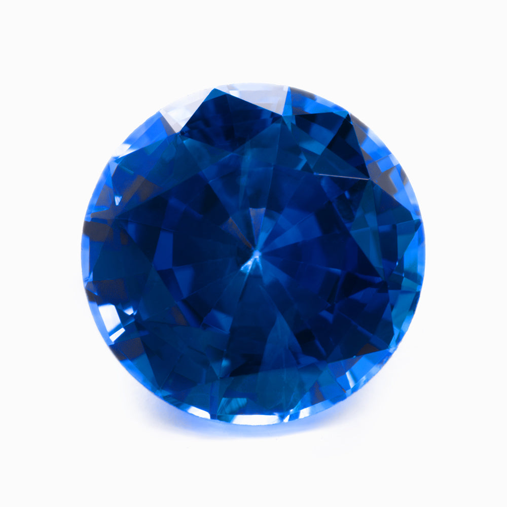 6.1mm Round Ceylon Sapphire Certificated (SACR009)