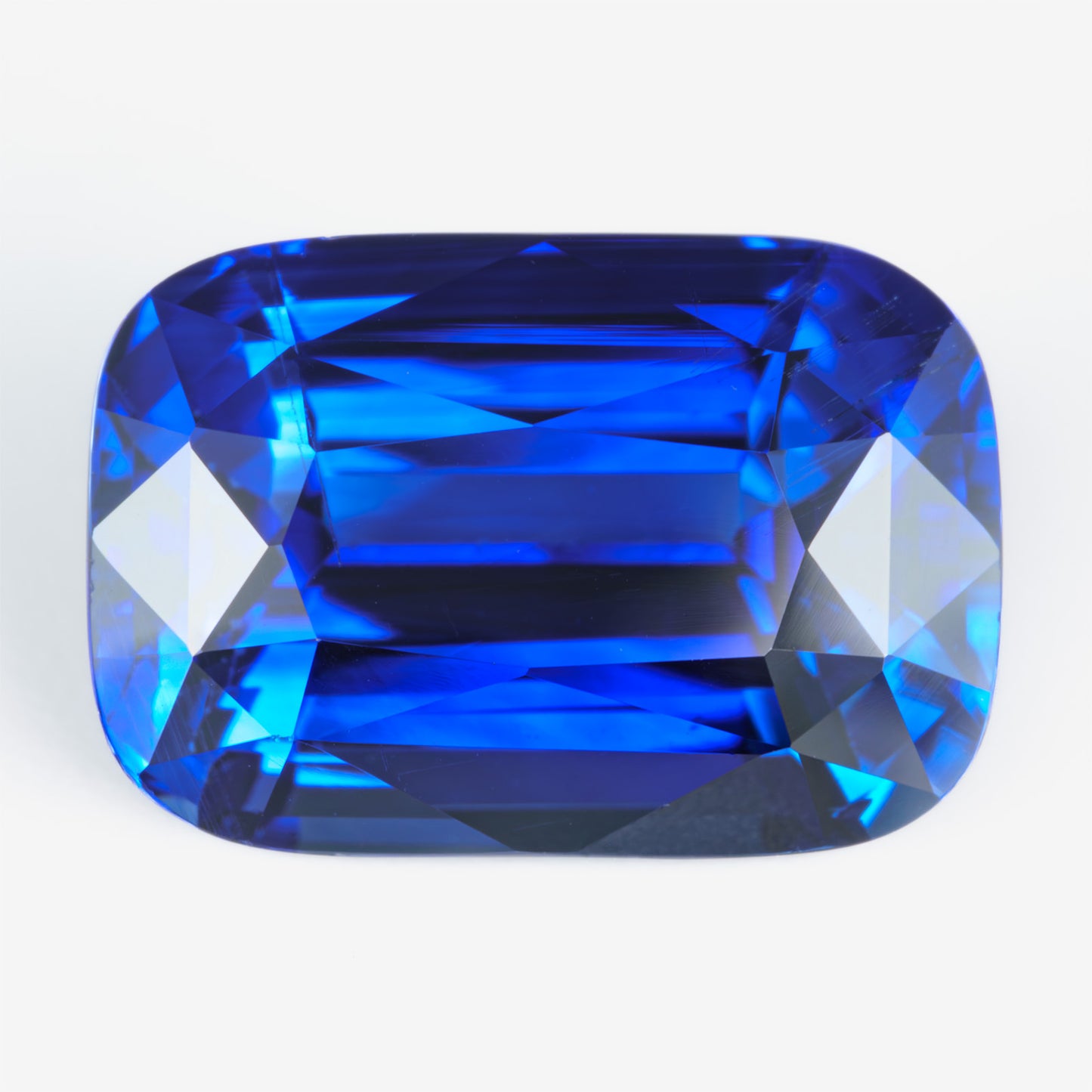8.14x5.59mm Cushion Ceylon Sapphire - Certificated (SACU005)