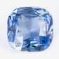 8.38x8.18mm Cushion Ceylon Sapphire - Certificated (SACU007)