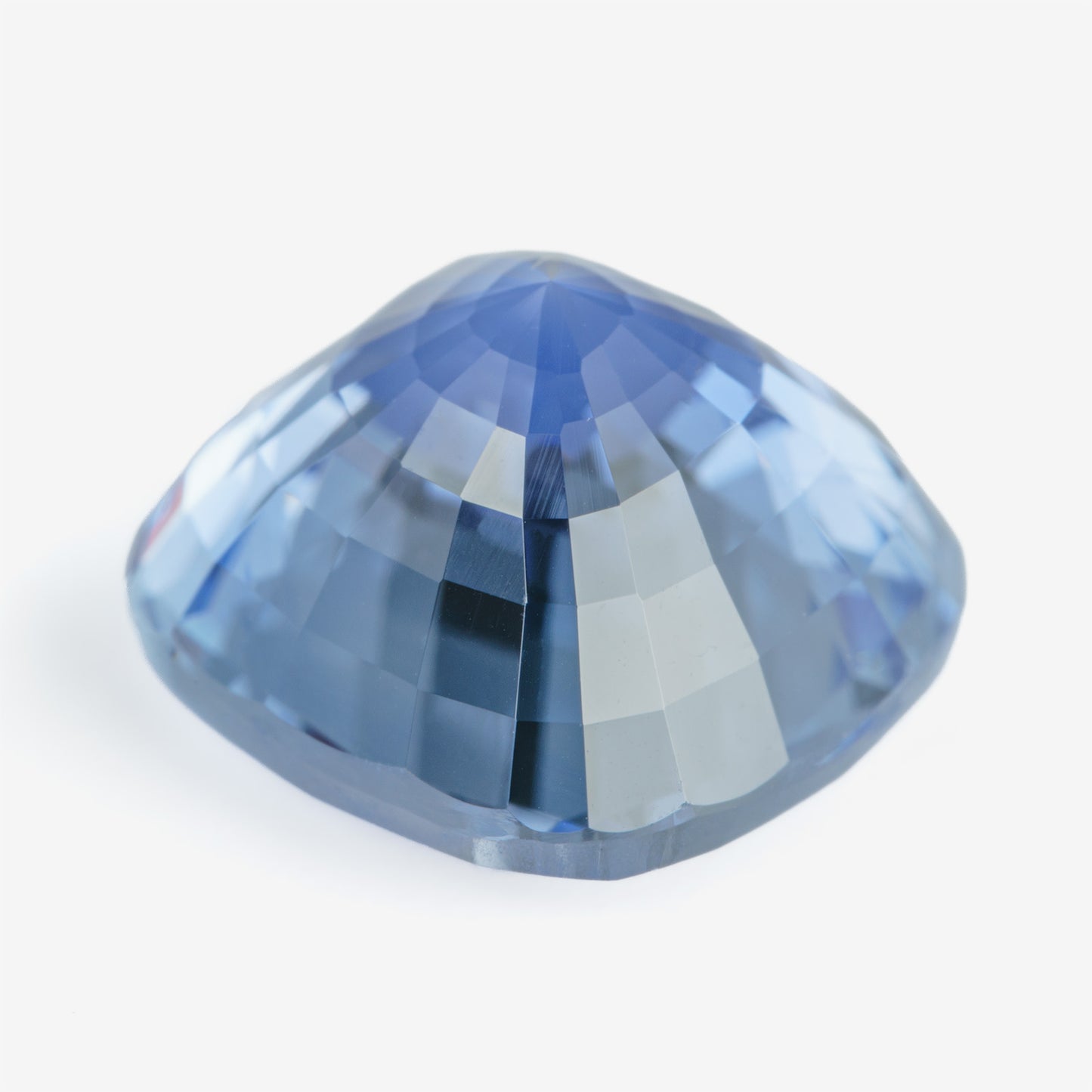 6.92x6.72mm Cushion Ceylon Sapphire - (SACU028)