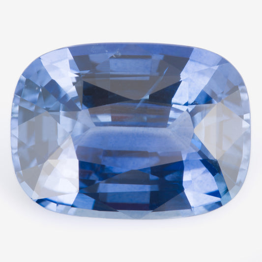 9.99x7.39mm Cushion Ceylon Sapphire - Certificated (SACU029)