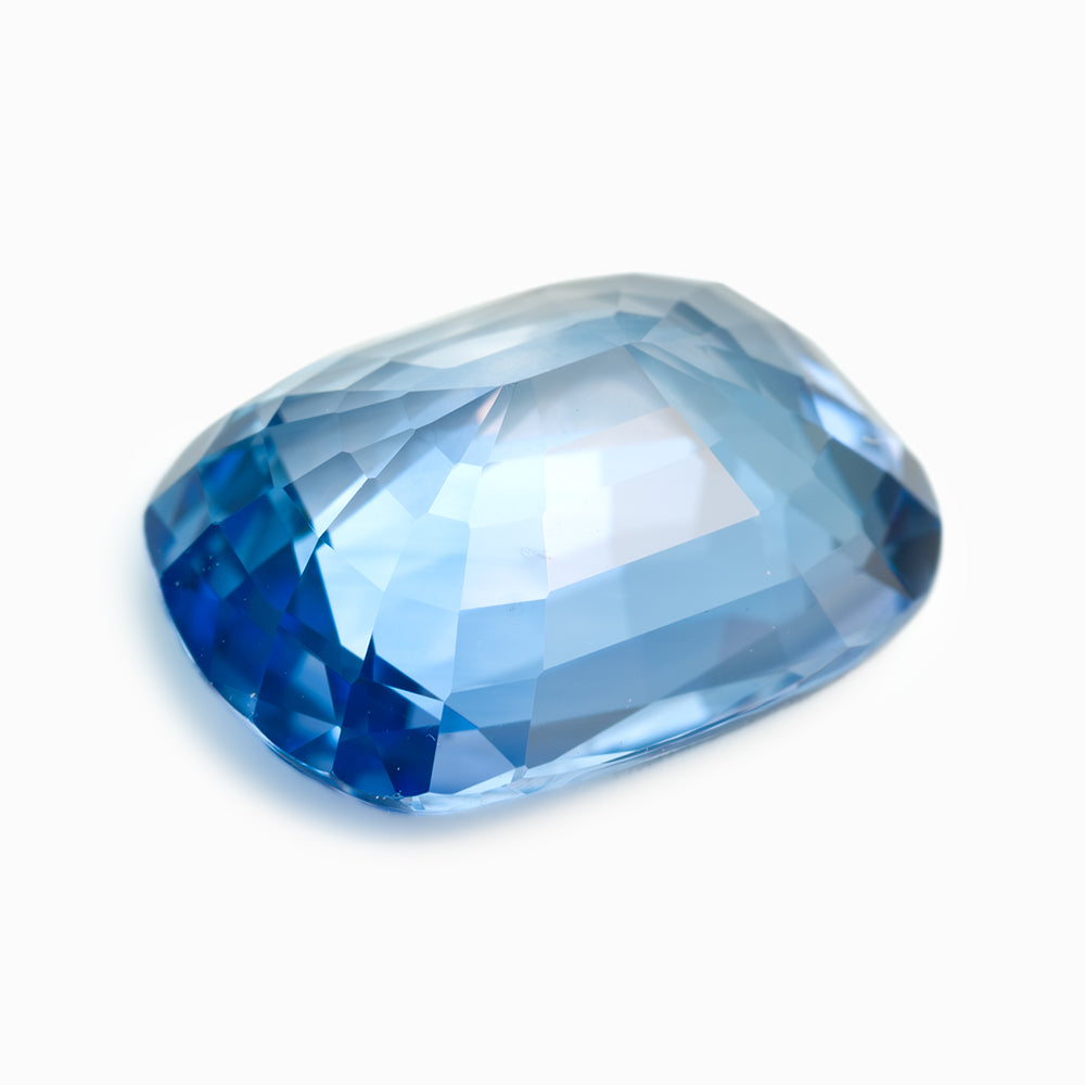 9.66x7.27mm Cushion Ceylon Sapphire (SACU97B)