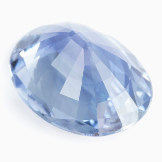 9.37x7.29mm Oval Ceylon Sapphire - Certificated (SACV002)
