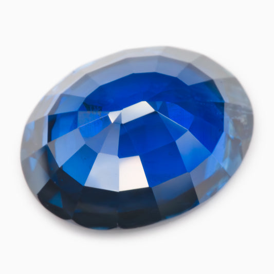 8.02x6.23mm Oval Sapphire Certificated (SACV008)