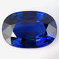 10.10x6.93mm Oval Ceylon Sapphire - Certificated (SACV026)