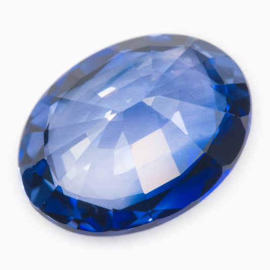 8.07x6.12mm Oval Ceylon Sapphire (SACV86A - 1.38ct)