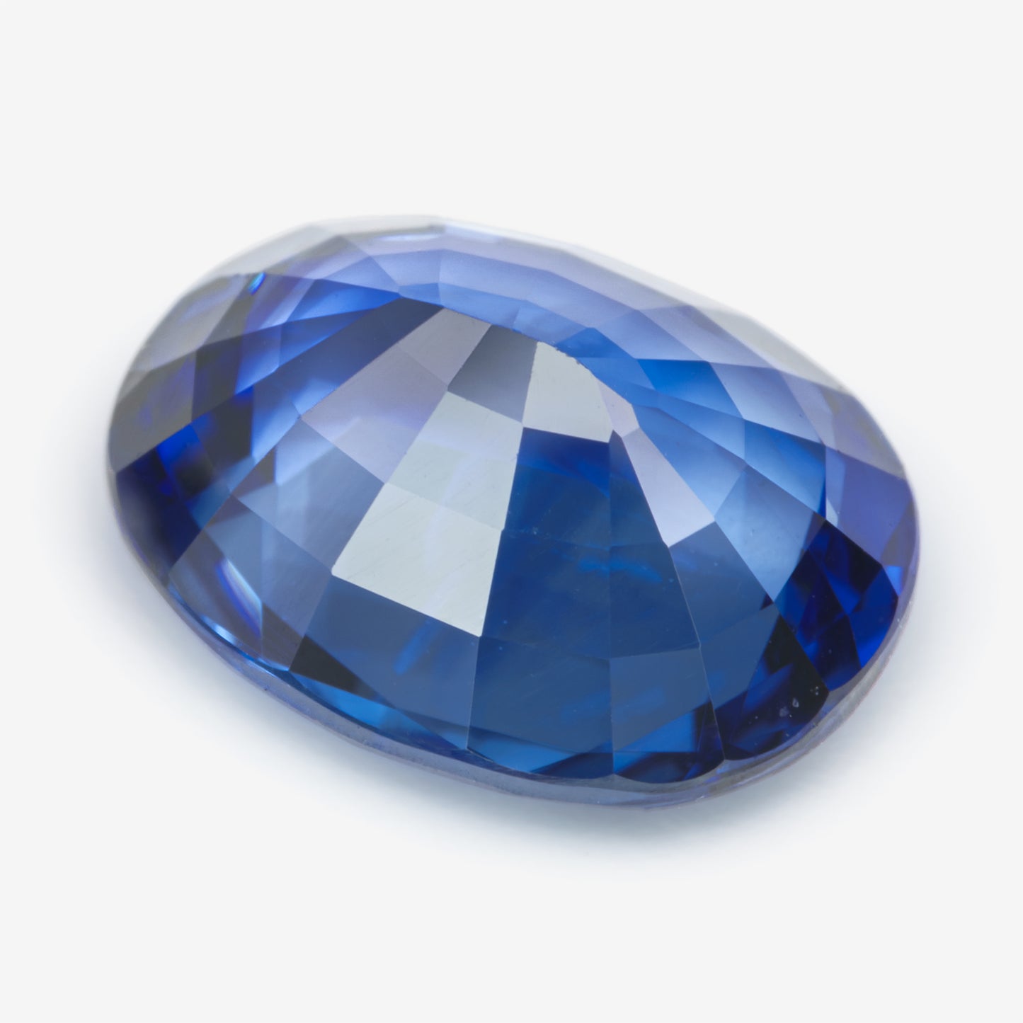 8x6mm Oval Ceylon Sapphire (SACV86AMF)