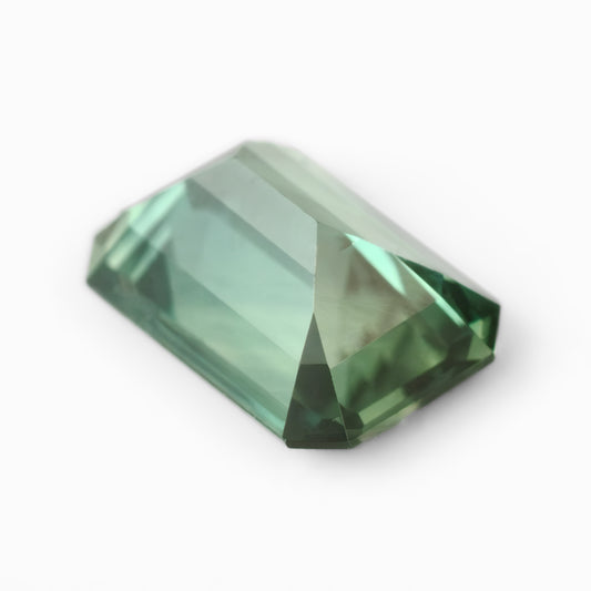 6x4mm Octagonal Green Sapphire - 0.64ct (SAGE64A)