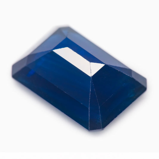 7.04x5.09mm Octagonal Kanchan Sapphire - Certificated (SAME003)