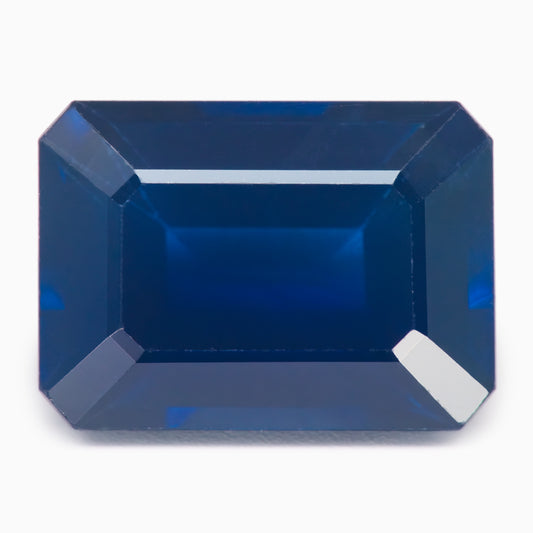 7.04x5.09mm Octagonal Kanchan Sapphire - Certificated (SAME003)