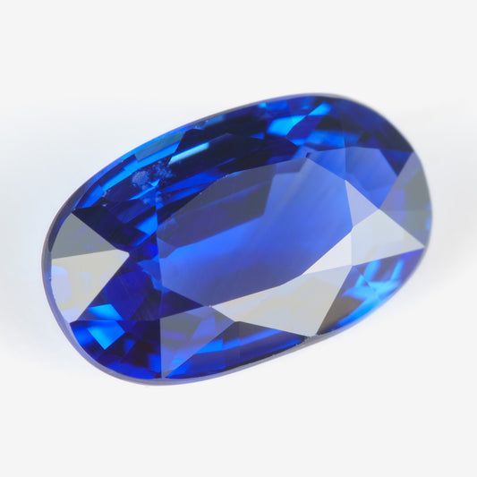8.04x4.92mm Oval African Sapphire (SAMZV75B)