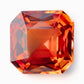 [SOLD] 6.5mm Octagon Orange Sapphire (SAOE65)