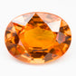 8x6mm Oval Orange BE Sapphire (SAOV86)