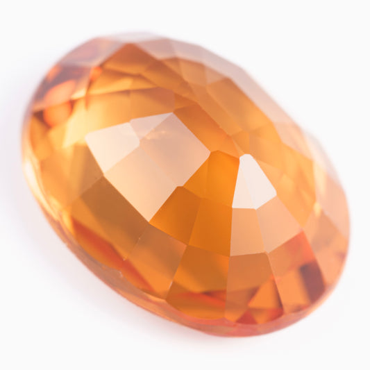 9.06x7.09mm Oval Orange BE Sapphire (SAOV97)