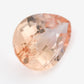 7.68x5.53mm Pear-Shape Peach Sapphire (SAPDP004)