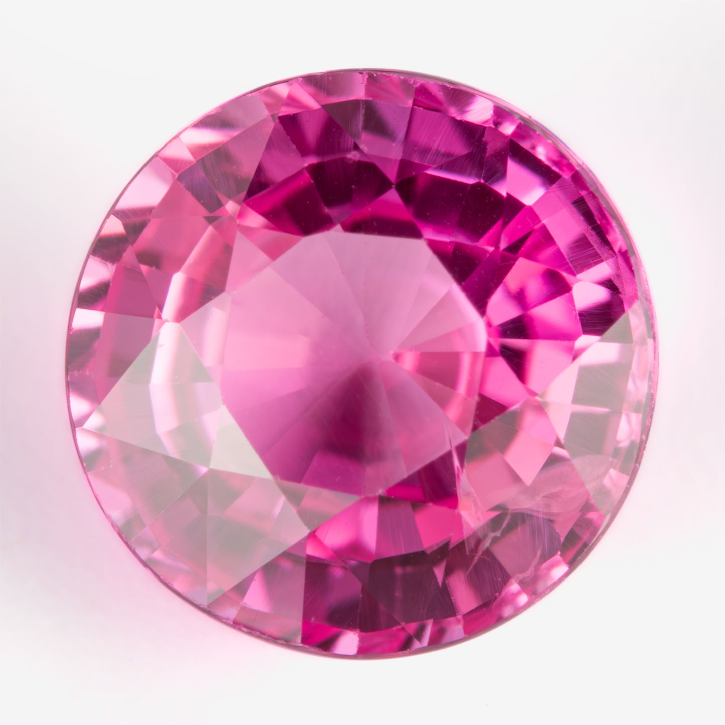 6mm Round Pink Sapphire - Certificated (SAPR013)