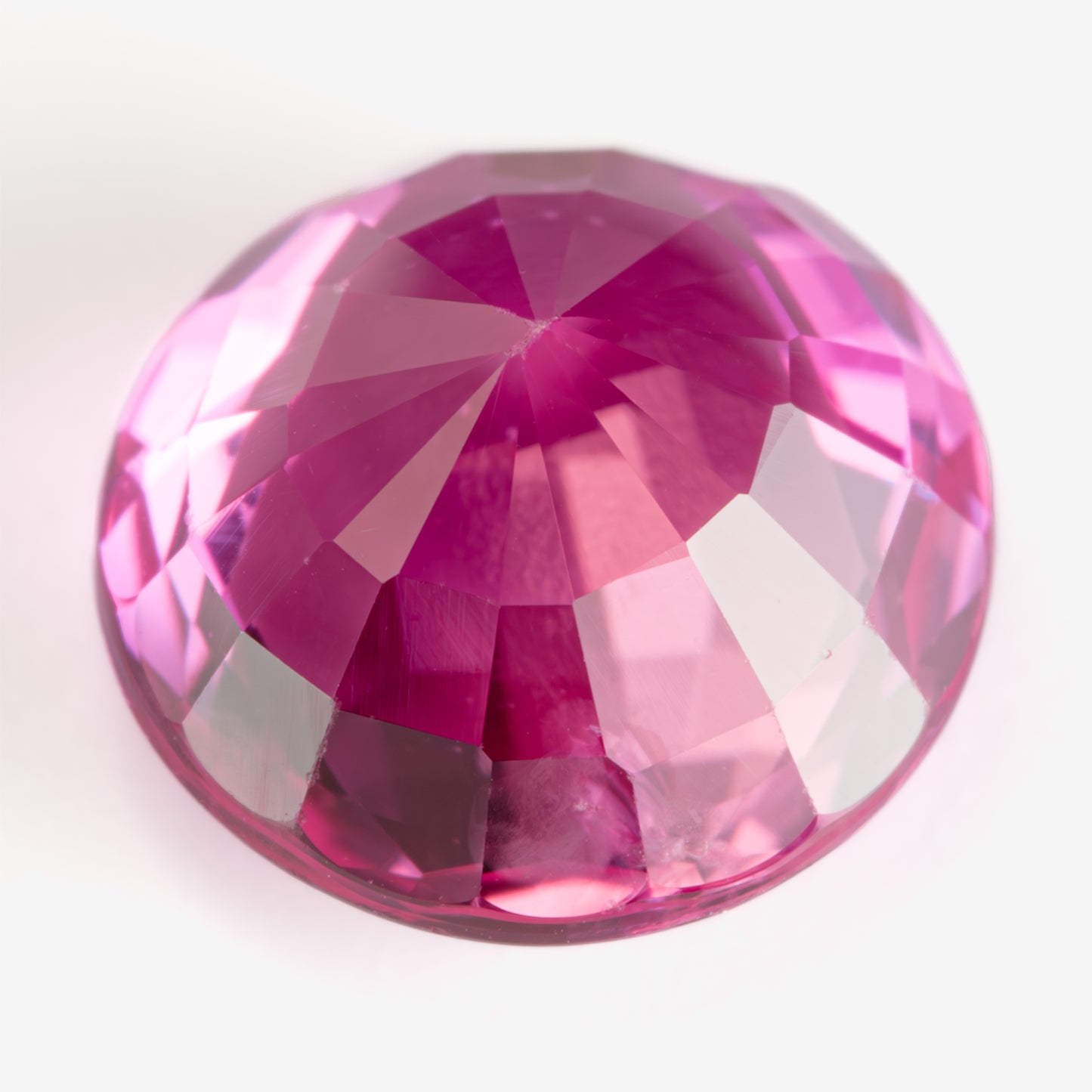 6mm Round Pink Sapphire - Certificated (SAPR013)