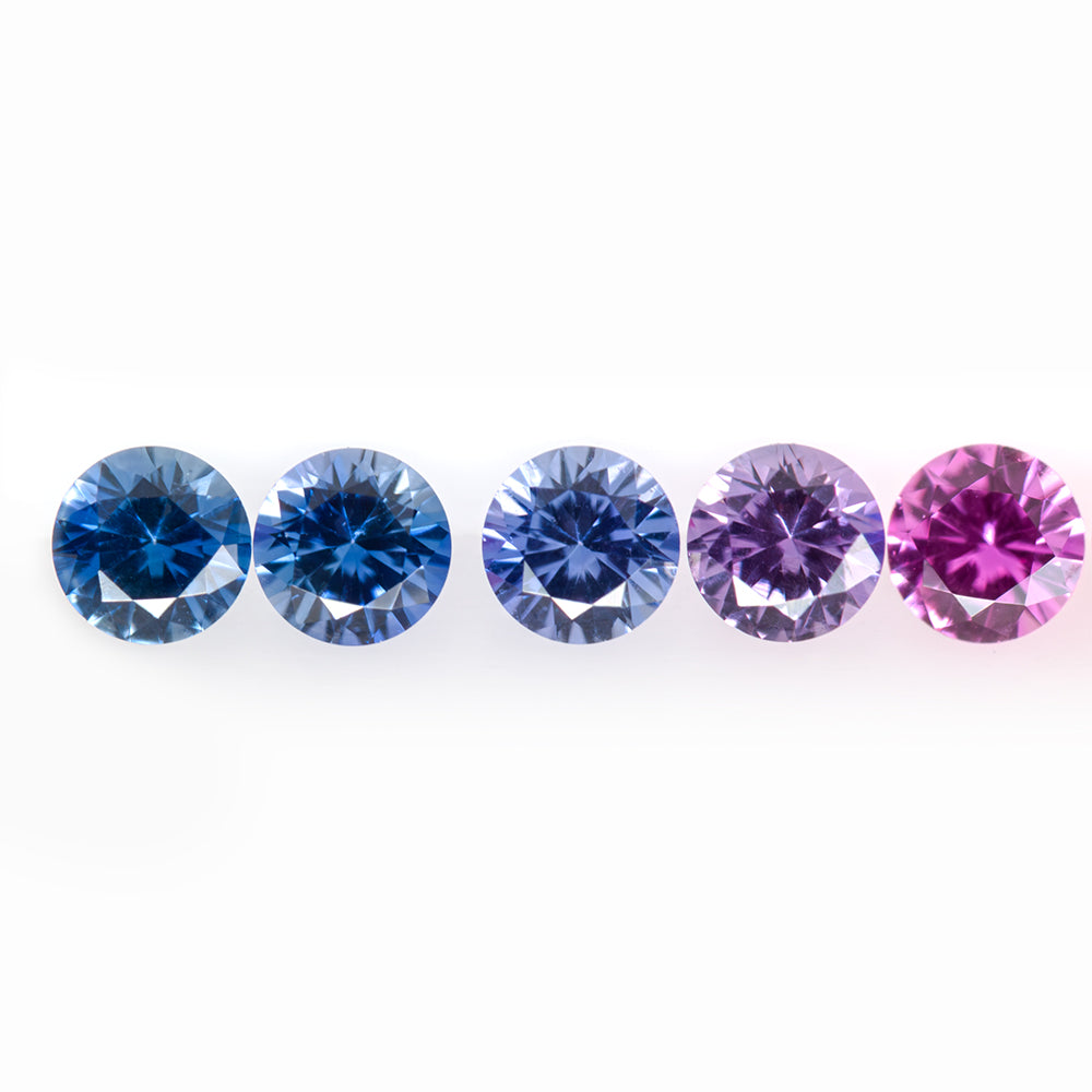 1.75mm Round Rainbow Sapphire Set (SARR202)