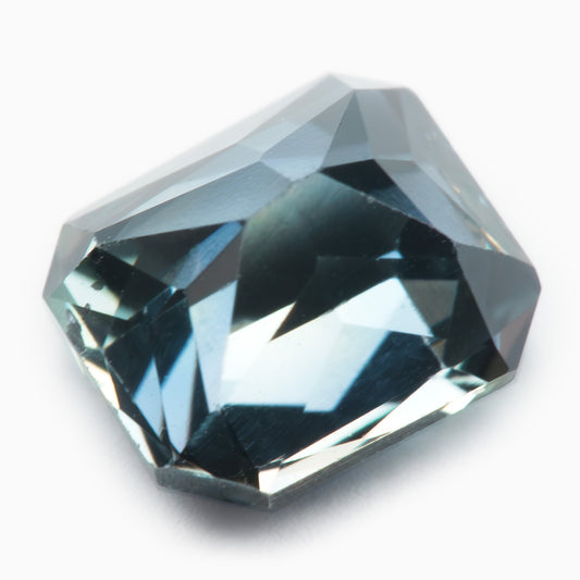 5x4mm Octagonal Teal Sapphire (SATE007)