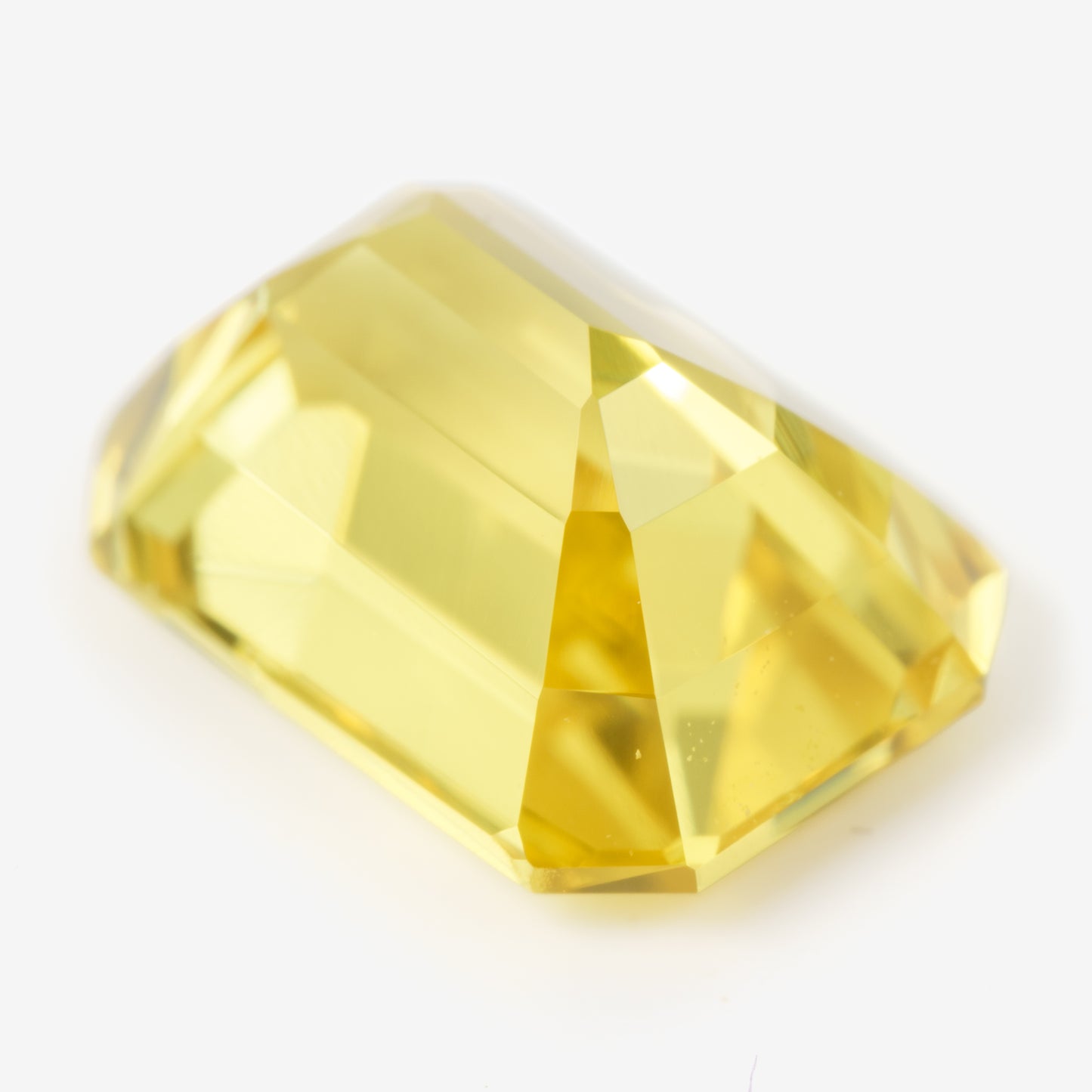 8.11x5.72mm Octagonal Yellow Sapphire - Certificated (SAYE86A)