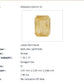 7.97x5.90mm Octagonal No Heat Yellow Sapphire (SAYE024)