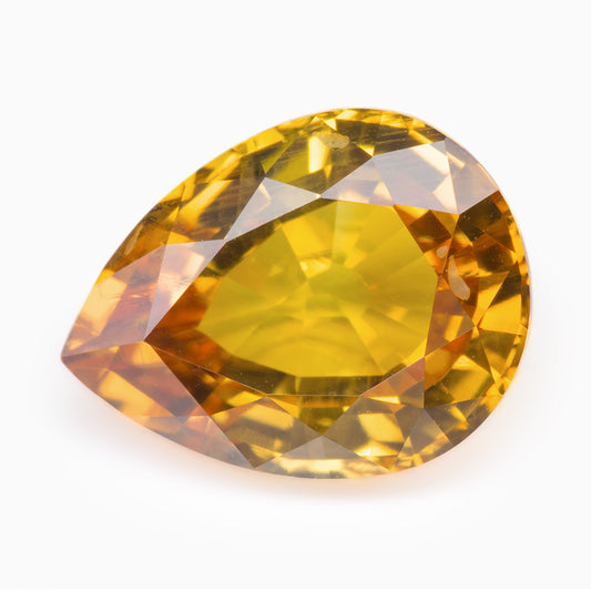 7.96x6.16mm Pear Yellow Sapphire (SAYP003)