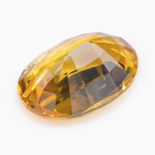 7.02x4.99mm Oval Yellow Sapphire (SAYV005)