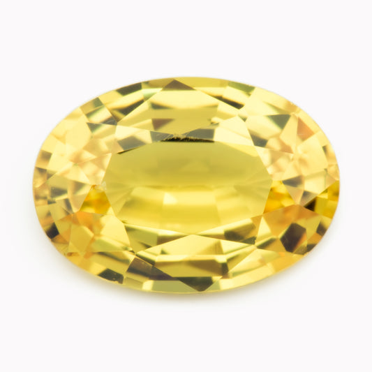 7.02x4.99mm Oval Yellow Sapphire (SAYV005)
