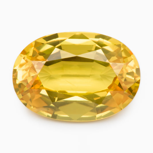 7x5mm Oval Yellow Sapphire (SAYV006)