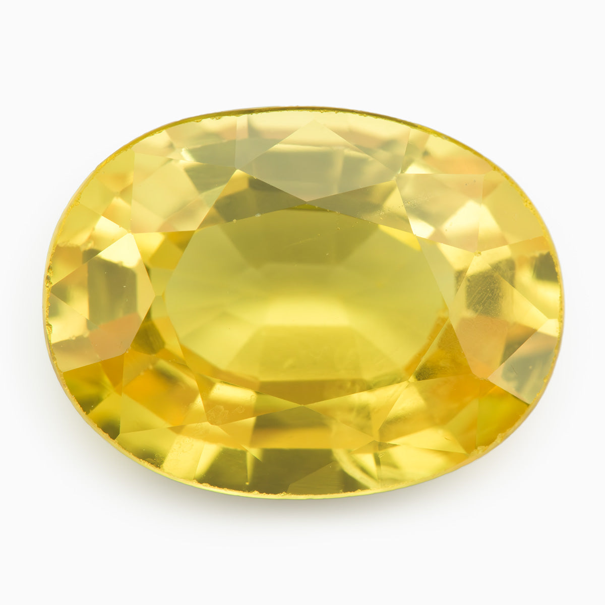8x6mm Oval Yellow Sapphire (SAYV86GM)