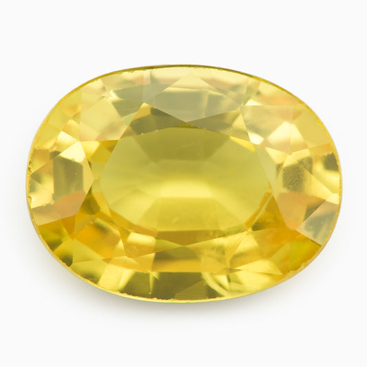 8x6mm Oval Yellow Sapphire (SAYV86GM)