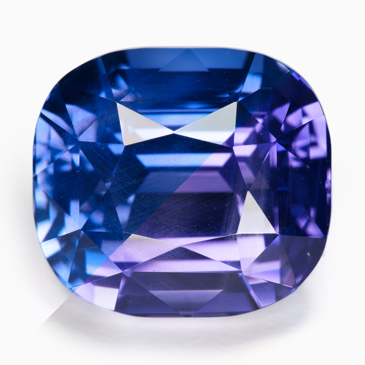 9.37x8.46mm Cushion No Heat Colour Change Sapphire - Certificated (STONE)
