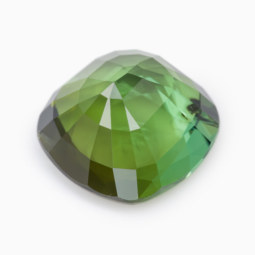 8.60x8.54mm Cushion Green Tourmaline (TOGCU85)