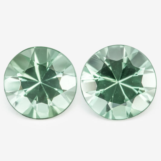 4.5mm Round Mint Green Tourmaline (TOGR45A)