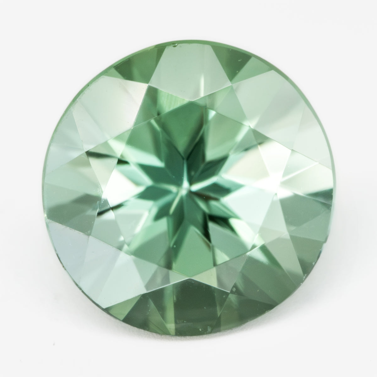 6mm Round Mint Green Tourmaline (TOGR60C)