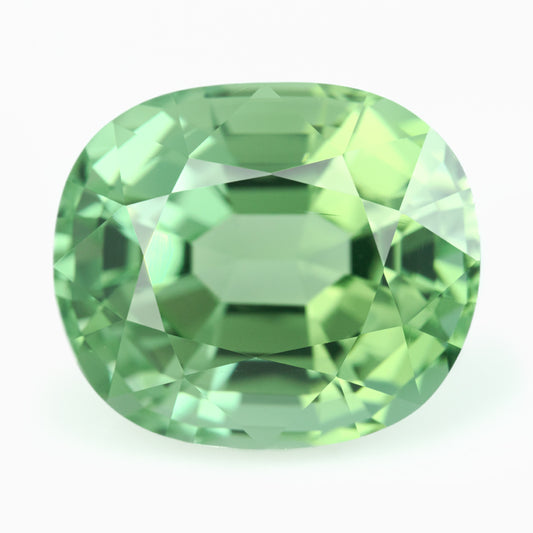 12.77x10.96mm Oval Green Tourmaline Certificated (TOGV003) [SOLD]