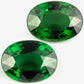 8x6mm Oval Green Tourmaline (TOGV015)
