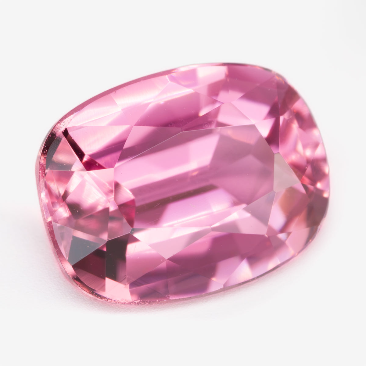 8.01x6mm Cushion Pink Tourmaline (TOPCU005)