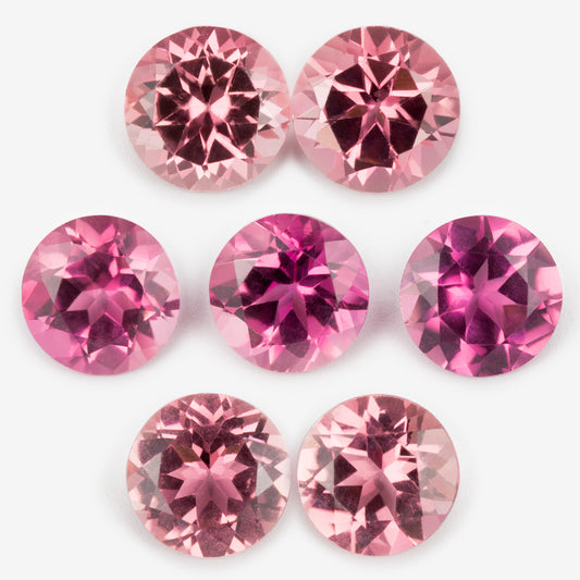5mm Round Pink Tourmaline [TOPR50]