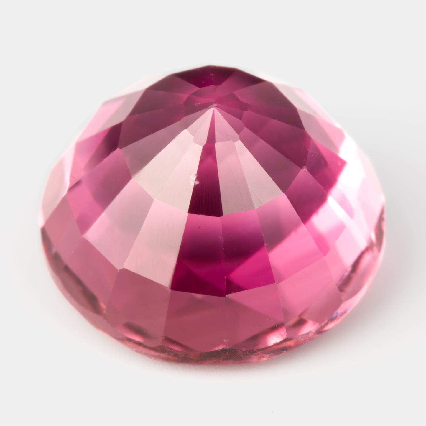 8.40mm Round Chequerboard Pink Tourmaline [TOPR84]