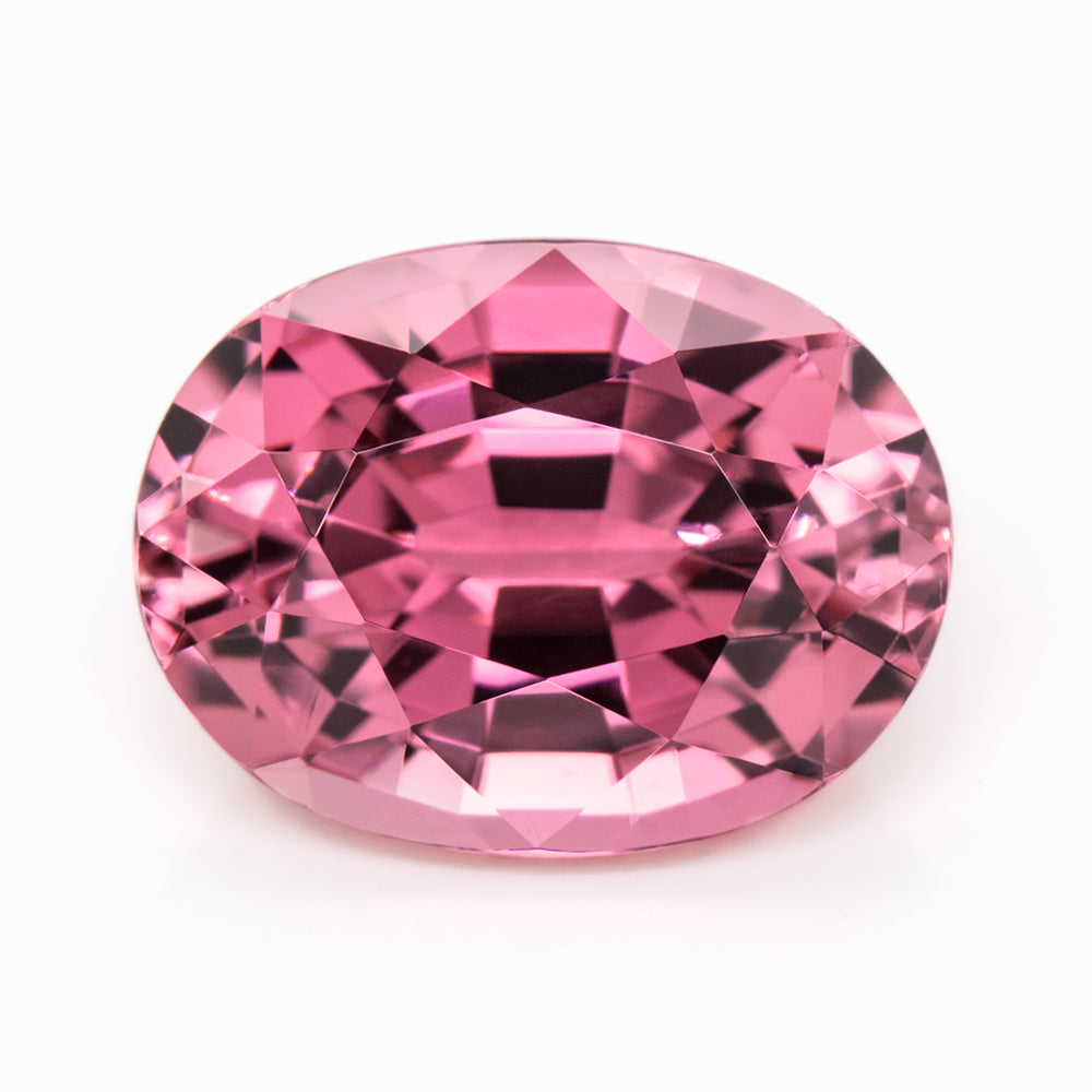 11.90x9mm Oval Pink Tourmaline (TOPV129)