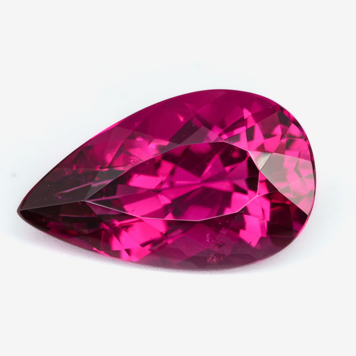 10.16x6.08mm Pear Shape Rubellite Tourmaline (TORP012)
