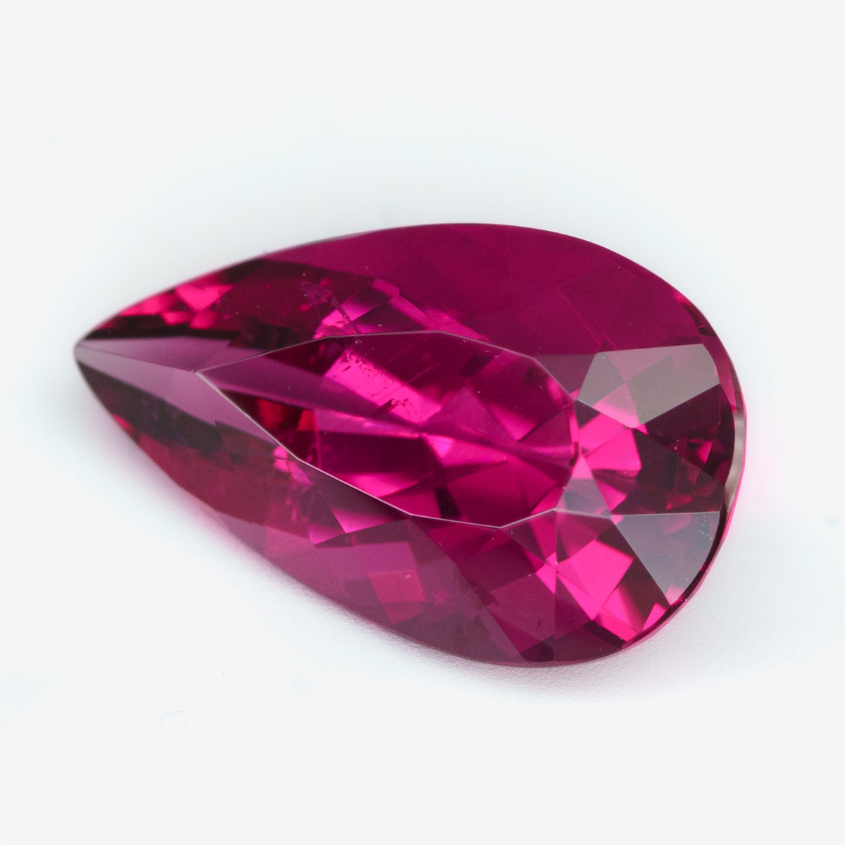 10.16x6.08mm Pear Shape Rubellite Tourmaline (TORP012)