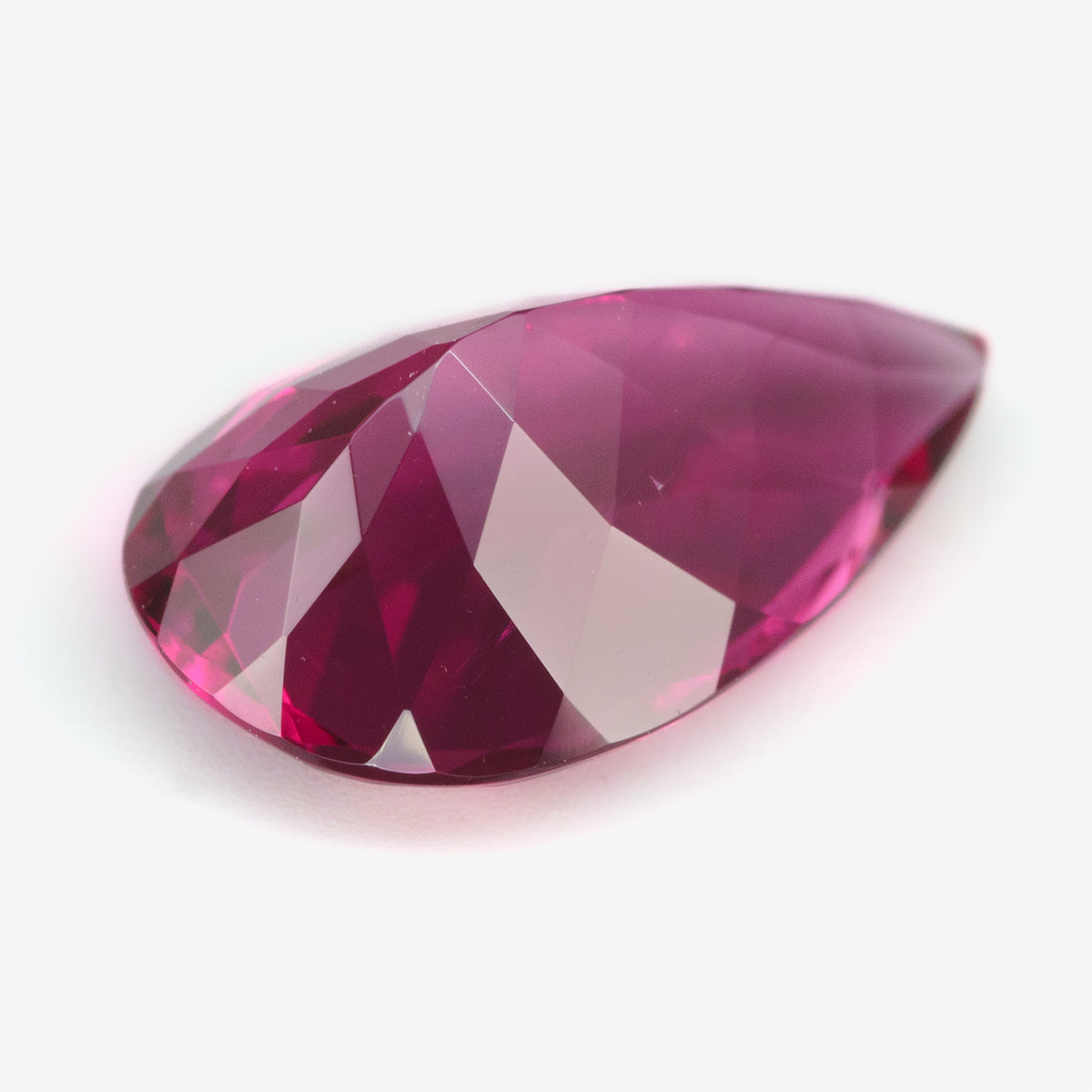 10.16x6.08mm Pear Shape Rubellite Tourmaline (TORP012)